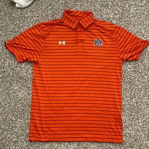 Orange Auburn University Polo